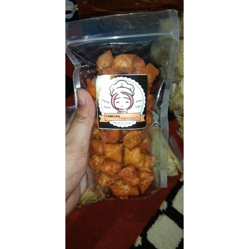 

siomay kering pedas