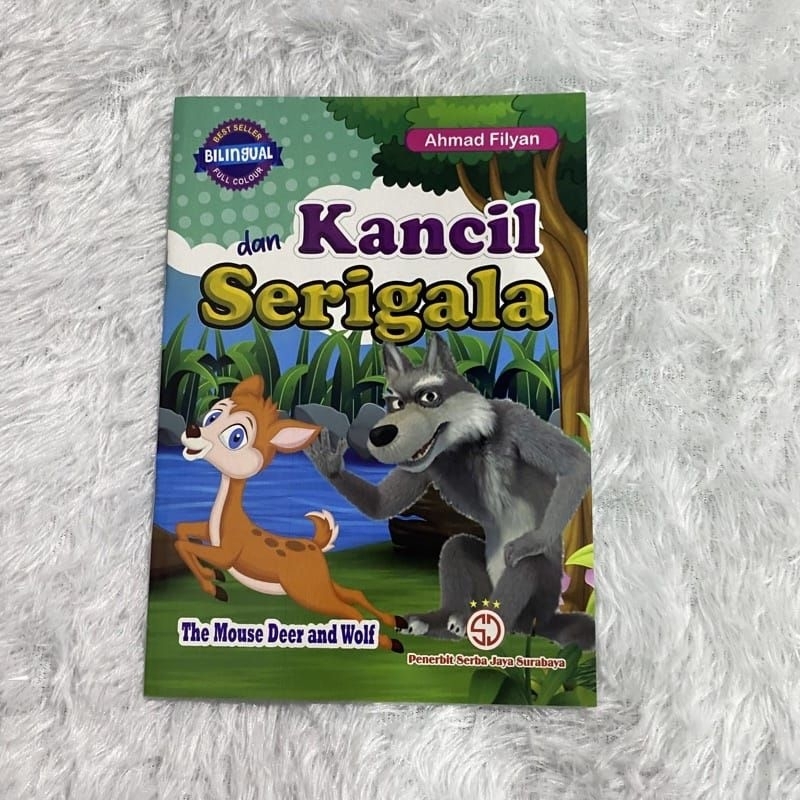 MEDAN READY INSTANT BUKU CERITA / Dongeng Bilingual Indonesia Inggris / Buku Cerita Anak / Buku Cerita Balita