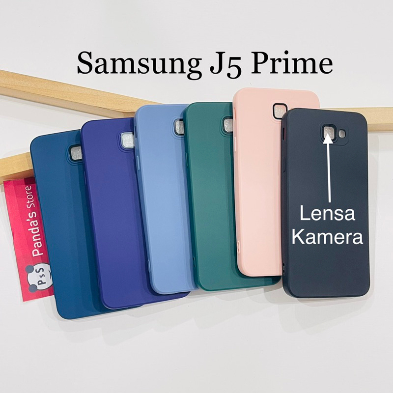 Case Samsung J5 prime Lenspro Makaron Full Color Softcase Pro Lensa