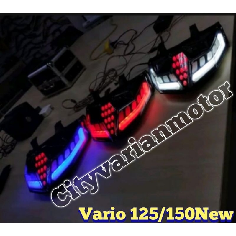 STOPLAMP VARIO 125 150 NEW VARIO 150 NEW 2019 2020 2021 2022 2023 LAMPU STOP VARIO 125 150 NEW MERAH PUTIH BIRU