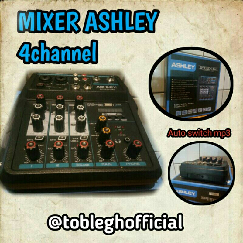 NEW MIXER ASHLEY 4Channel speed up4