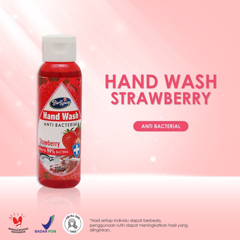 Bio Spray Anti Bacterial Hand Wash 100ml SABUN CUCI TANGAN 100ML