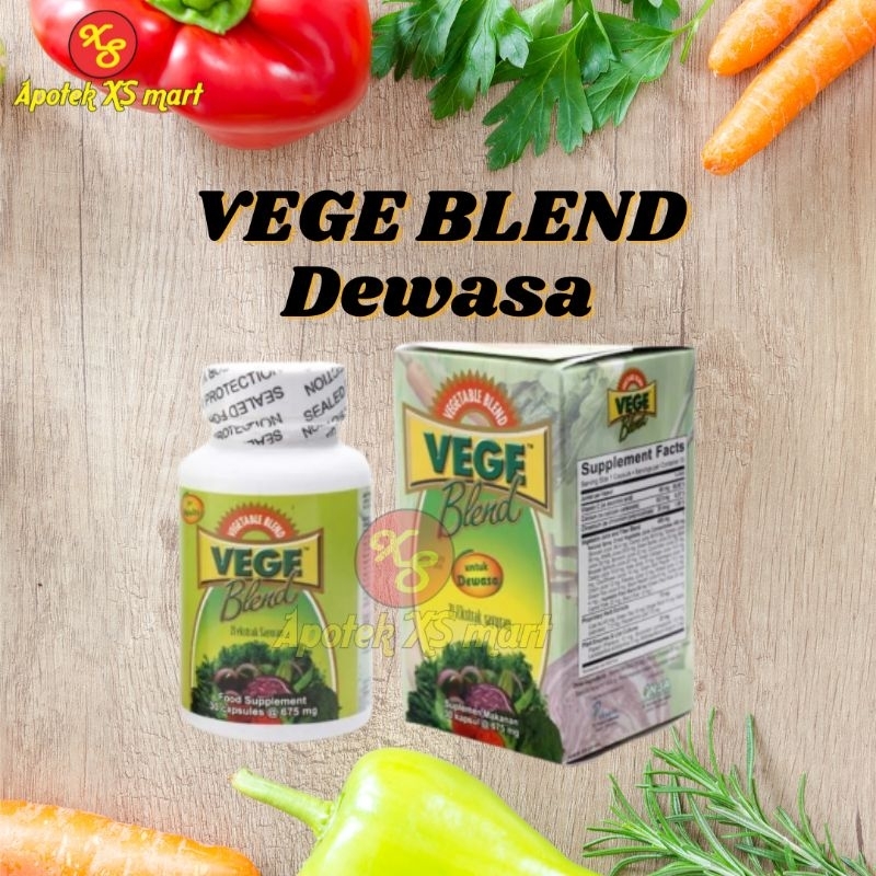 

VEGEBLEND (DEWASA) - MEMBANTU MEMENUHI KEBUTUHAN NUTRISI DARI SAYURAN