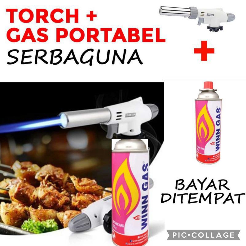 Korek Api , KM 920 ,  Gas Torch, Blender Las Tembaga  Auto  , Alat Bakar , BBQ , Makanan