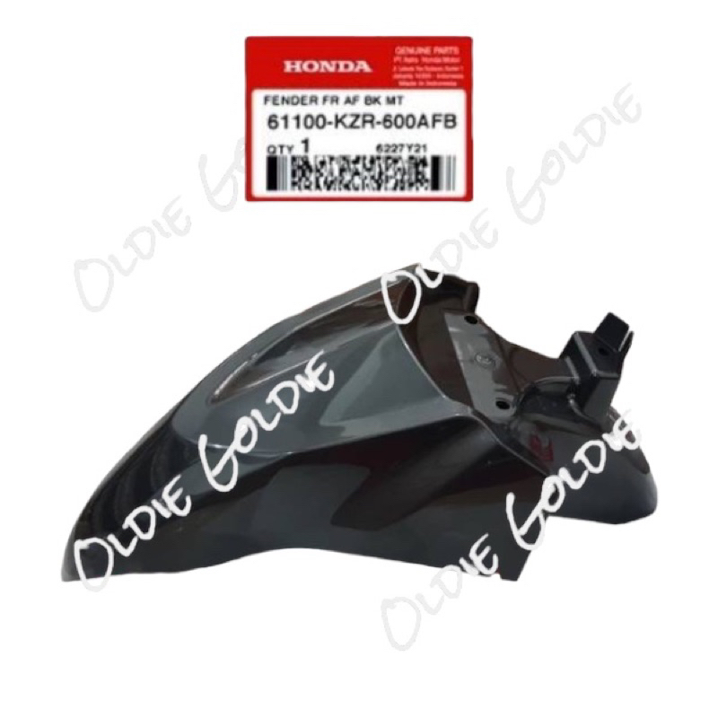 61100-KZR-600AFB Slebor Spakbor Depan Vario 125 Old Lama 2012-2014 Abu Semu Hitam