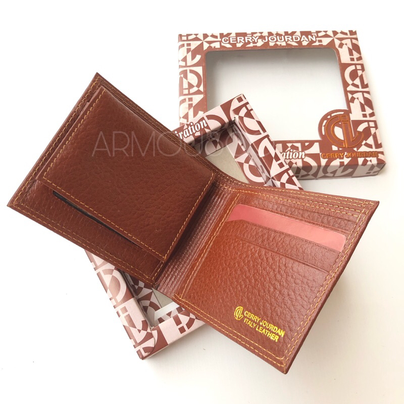 Dompet Kulit Pria Model Lipat dan 3 Dimensi Original Cerry Jourdan