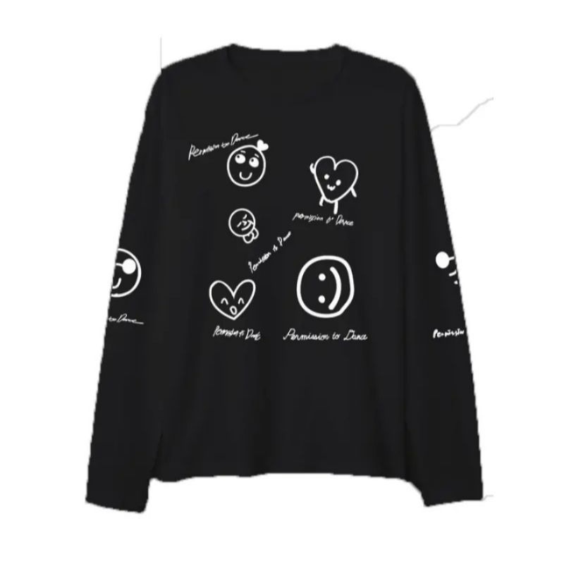 Kaos Lengan Panjang BTS JIMIN permission to dance ( PTD ) on stage konser LA