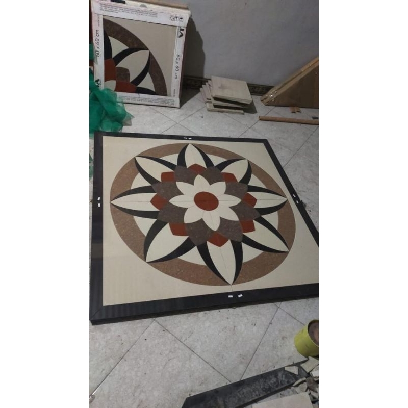 pola granit hias lantai