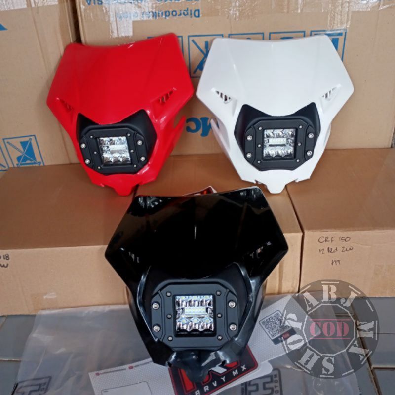 Headlamp CRF 150 8 LED Reflektor Batok CRF 150L Lampu Depan CRF 150 L