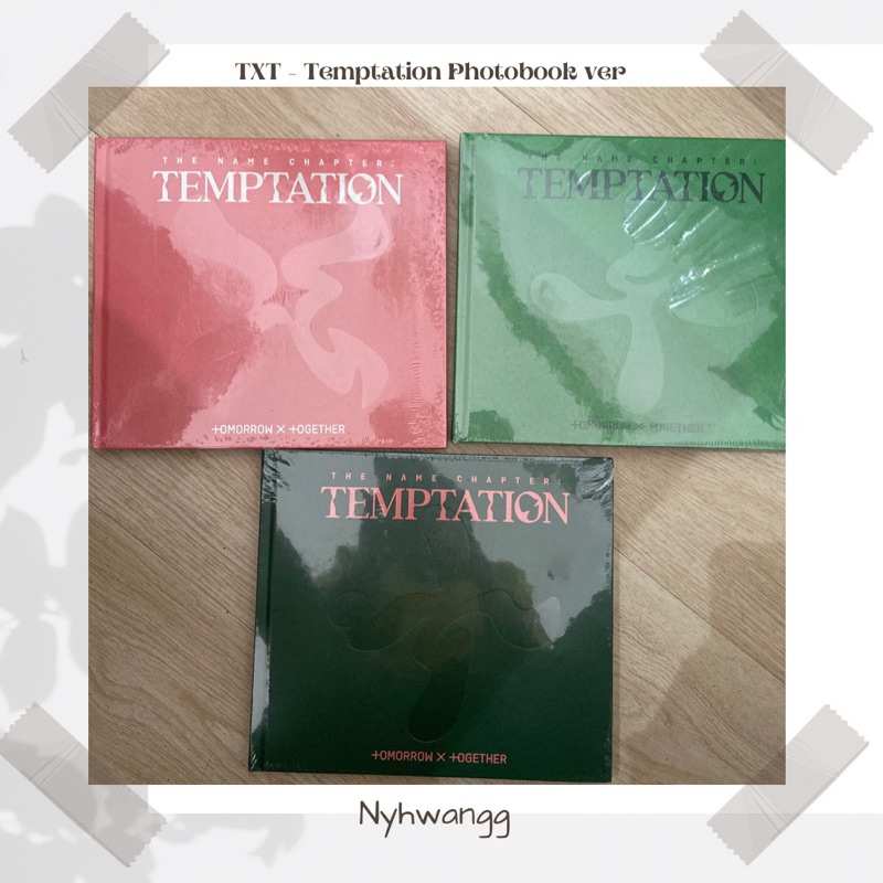 TXT - TEMPTATION PHOTOBOOK VER [ready stock]