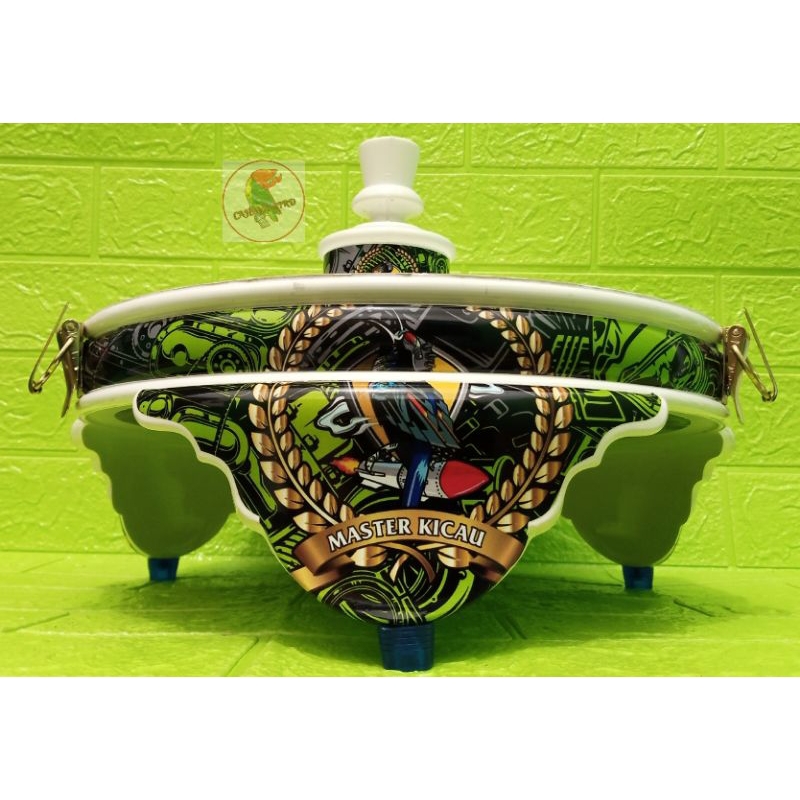 Tebok Lovebird PVC semok tebal  motif master kicau