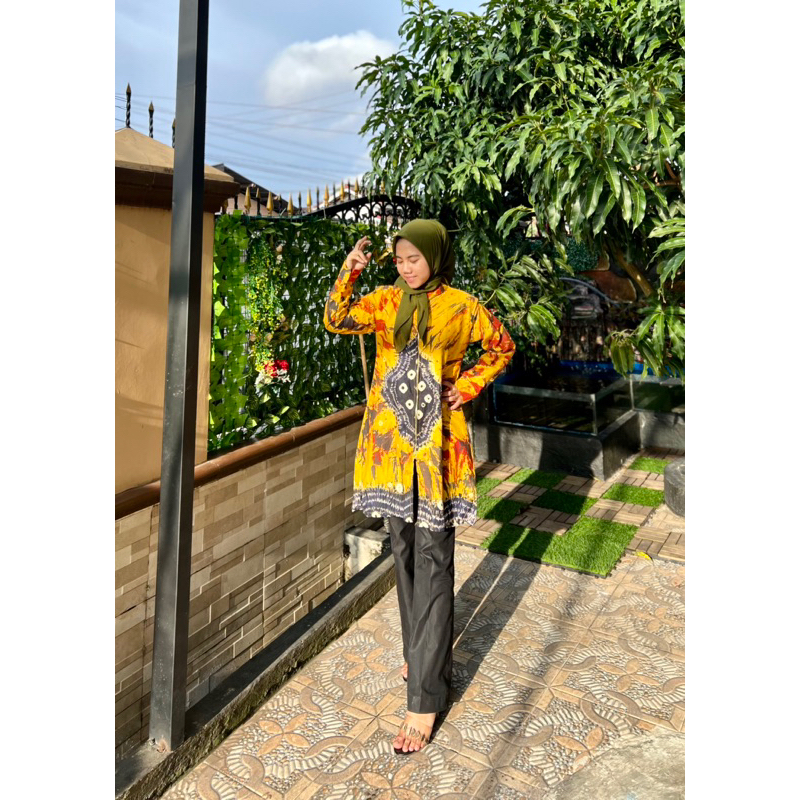 TUNIK JUMPUTAN PALEMBANG ASLI HANDMADE KATUN