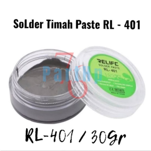 Original Timah Cair - Timah Soldering Paste Relife RL- 401 30G