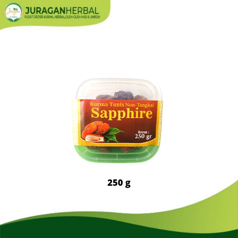 

Kurma Sapphire tanpa tangkai 250g
