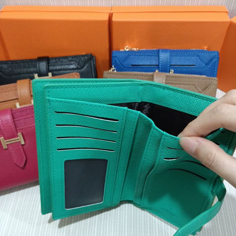 NEW !! Dompet import wanita GWH multi card free box + dustbag