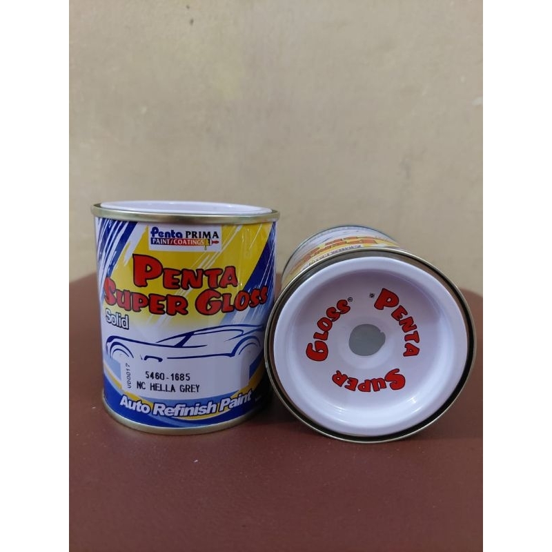 CAT PENTA SUPER GLOSS NC HELLA GREY -ABU ABU -200 GRAM -DUCO OTOMOTIF