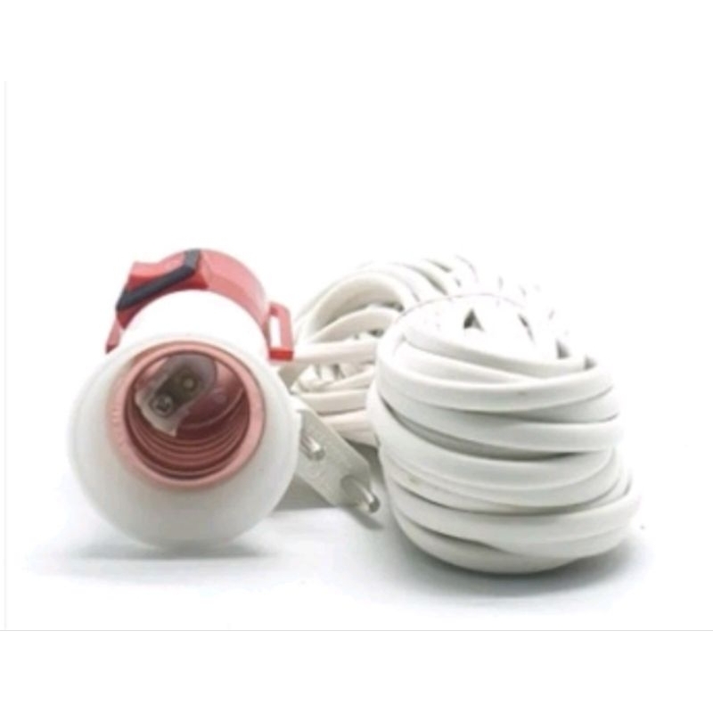 fitting lampu saklar (kabel 10 meter)