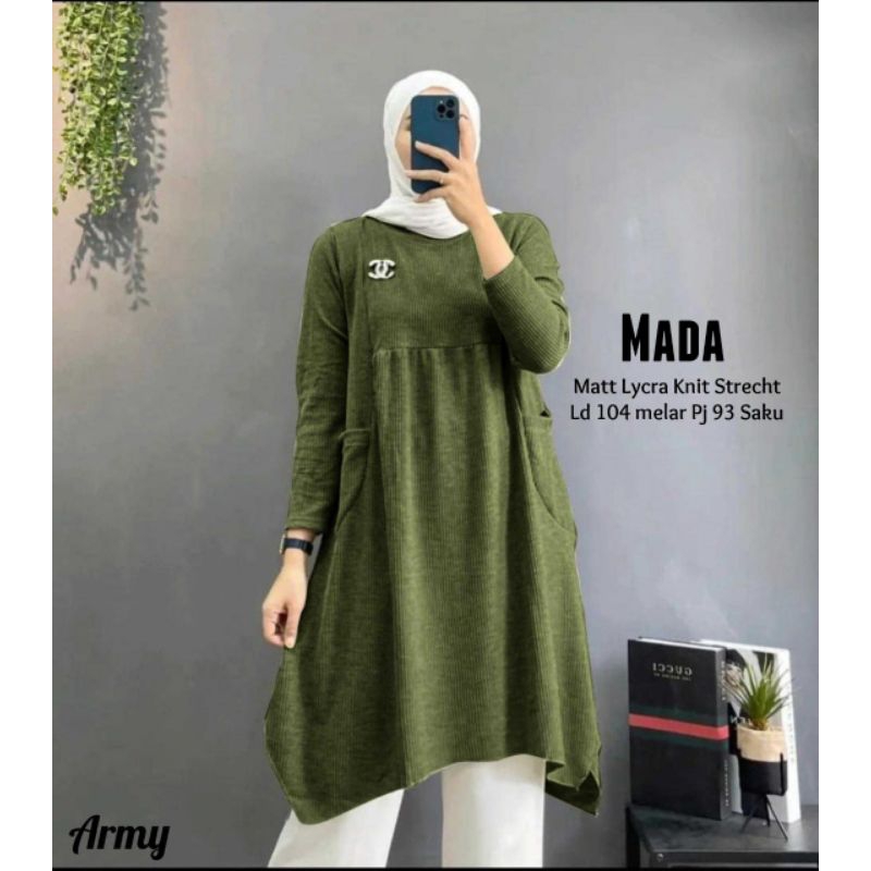 MADA /MADLY TUNIK WANITA TERBARU