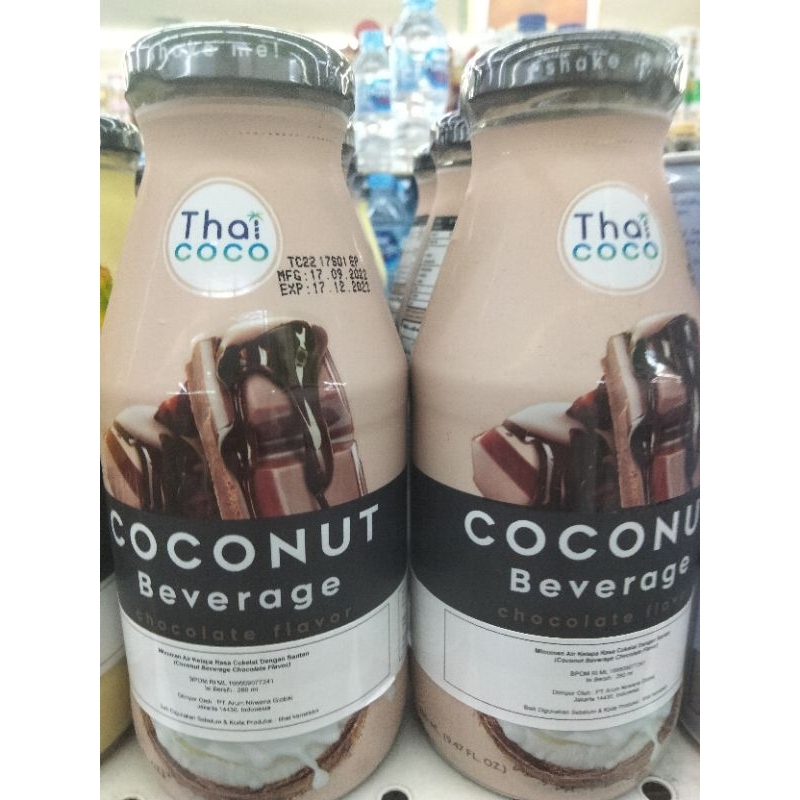 

Thai Coco minuman Air kelapa rasa coklat