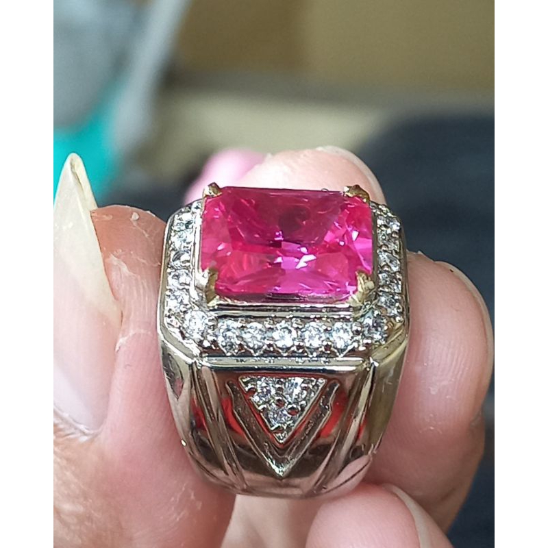 batu cincin merah siem Rose super kreen istimewa