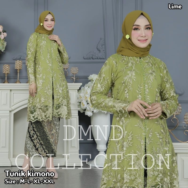 STELAN TUNIK KIMONO/STELAN TUNIK BUSUI/STELAN TUNIK PAYET MUTIARA/STELAN TUNIK MODERN/KEBAYA MODERN/KEBAYA PESTA