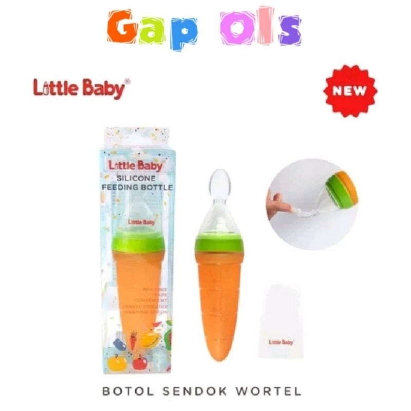 Little Baby Botol Sendok Little Baby Silicone Feeding Bottle