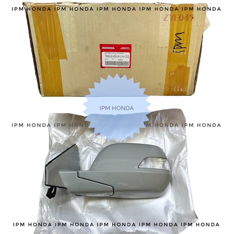 76200 / 76250 SWA Kaca Spion Komplete Mirror Assy SET Sen Lampu Kanan atau Kiri Honda CRV GEN 3 RE RE1 RE3 2007-2012