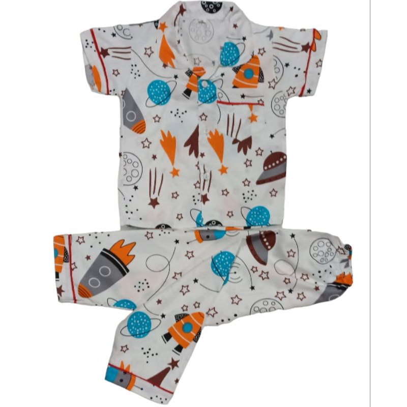 baju tidur anak motif terbaru pajamas anak anak stelan anak murah