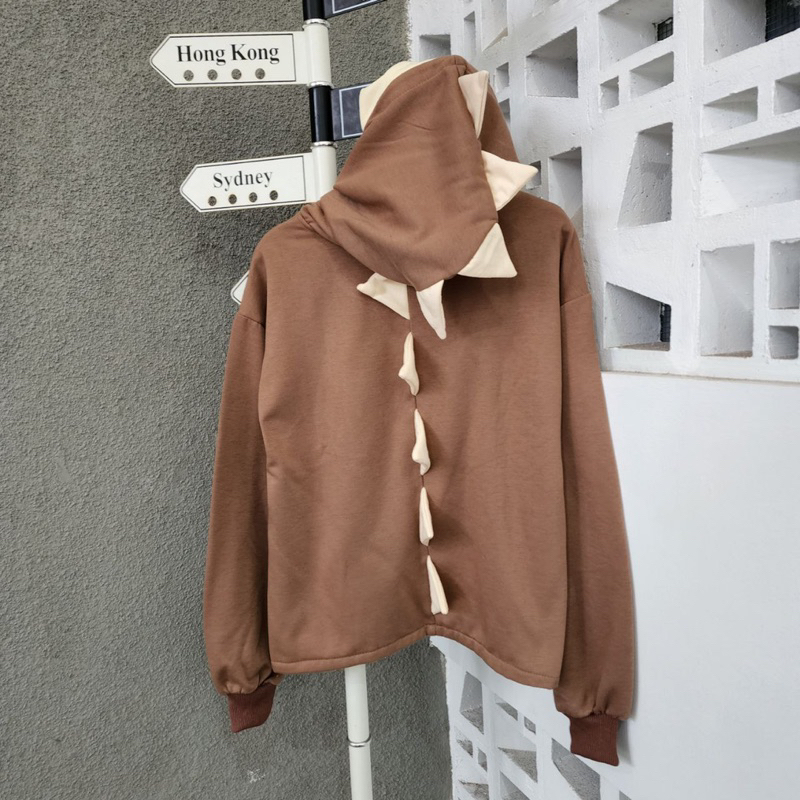 sweater wanita DINO THORN HOODIE