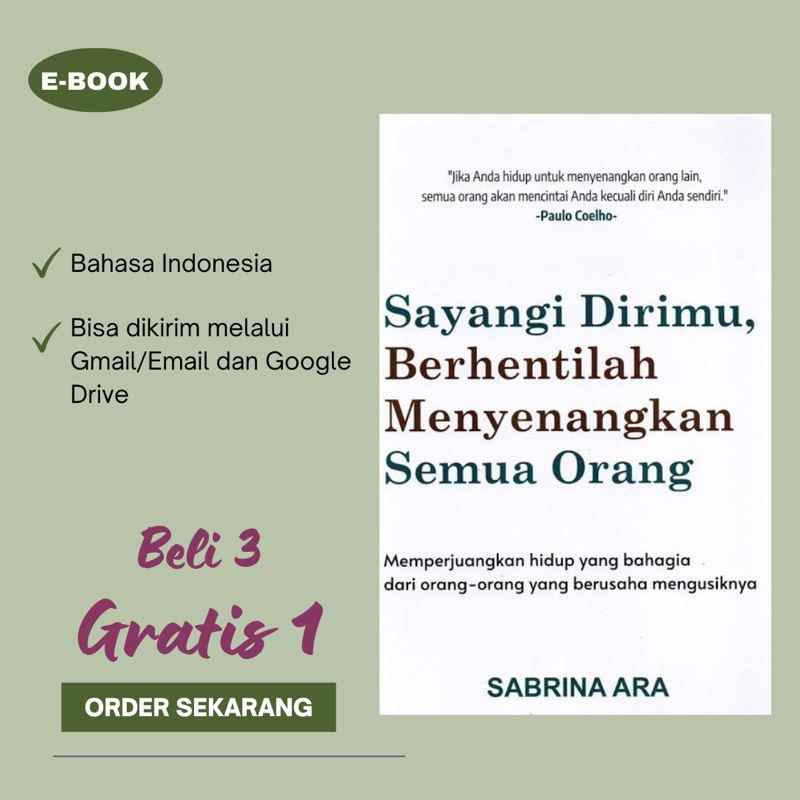 

Sayangi Dirimu, Berhentilah Menyenangkan Semua Orang