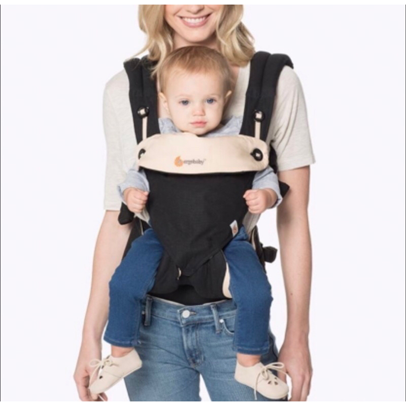 preloved ergobaby 360 black camel original fullset