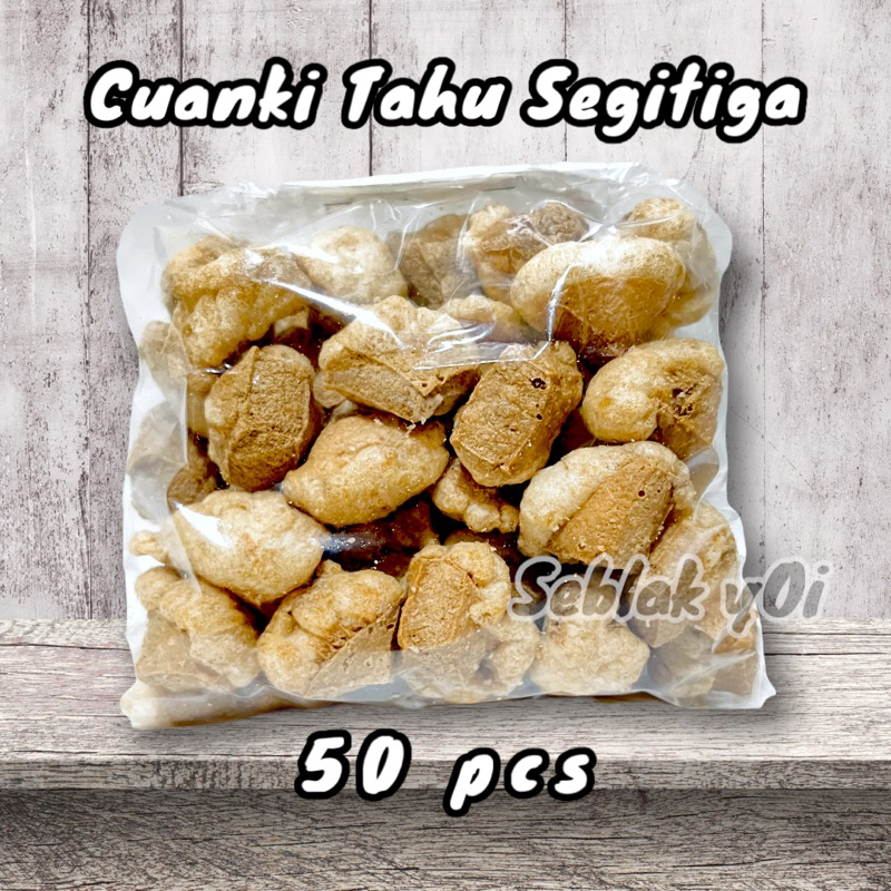 Cuanki Tahu Segitiga 50 pcs