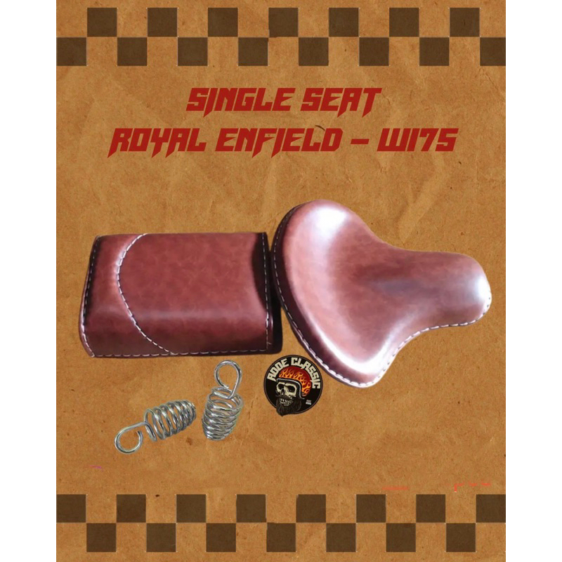 Jok Single Seat Royal Enfield kawasaki w175