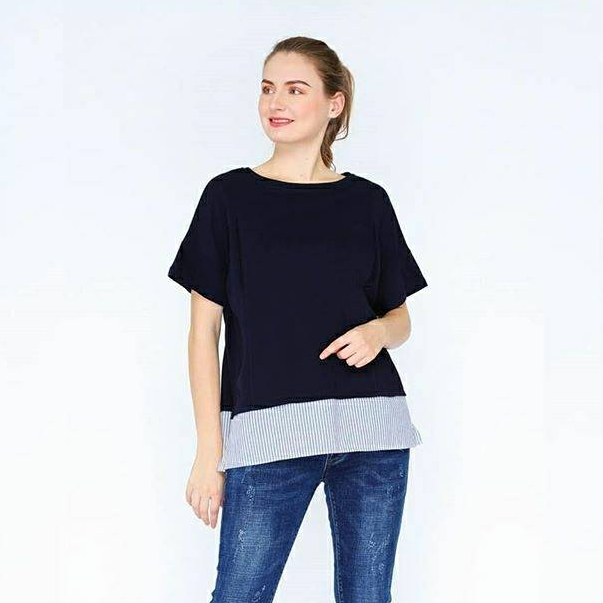 HUG DAMIAN - Kaos Menyusui Batwing Oversize Basic