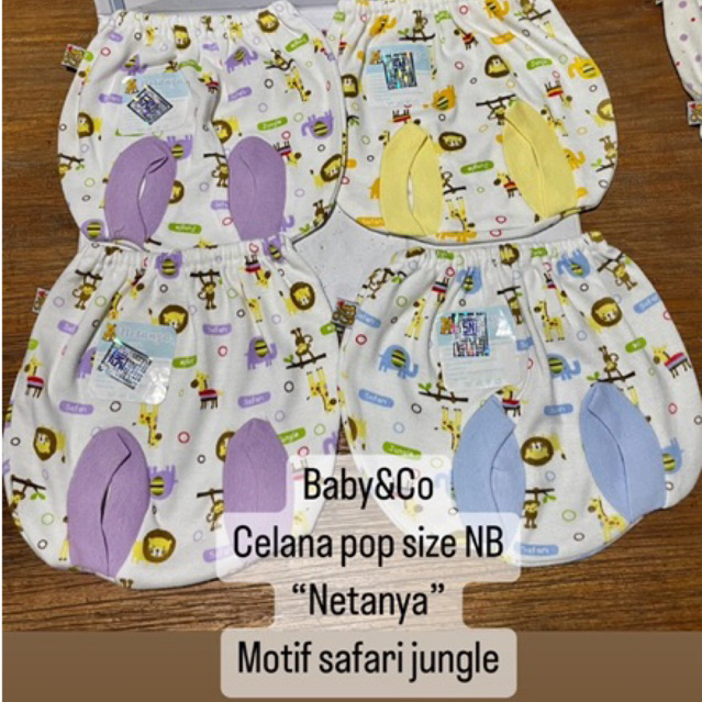 Netanya celana pop bayi/celana kaca mata size Nb (0-3 bln)