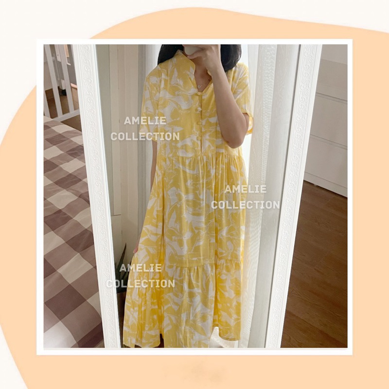 KAORI DRESS - midi dress bumil busui