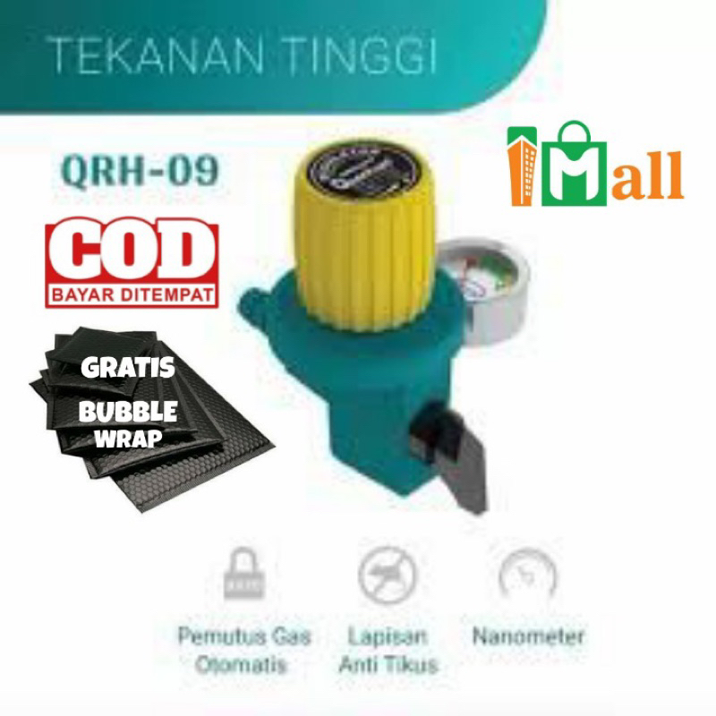Regulator Tekanan Tinggi Quantum Regulator Kompor Gas High Pressure
