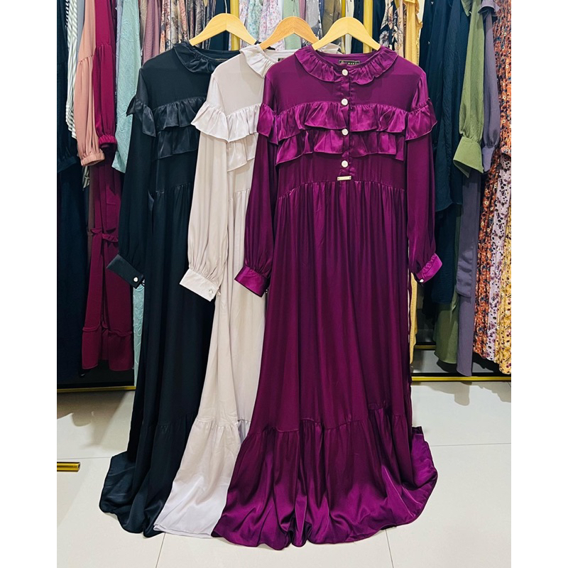 Gamis silk polos