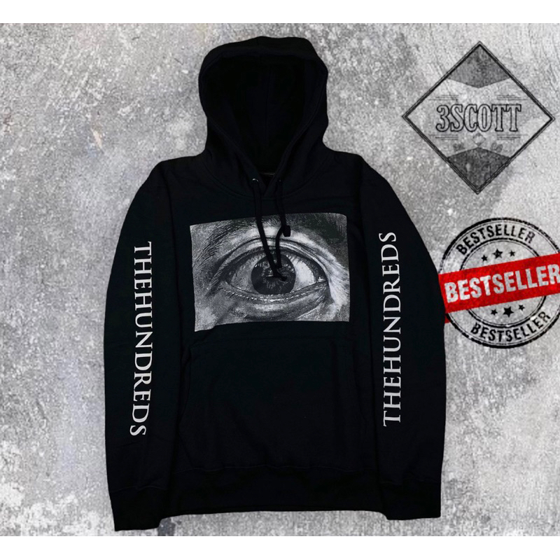 Hoodie The Hundreds Hitam Mirror Quality