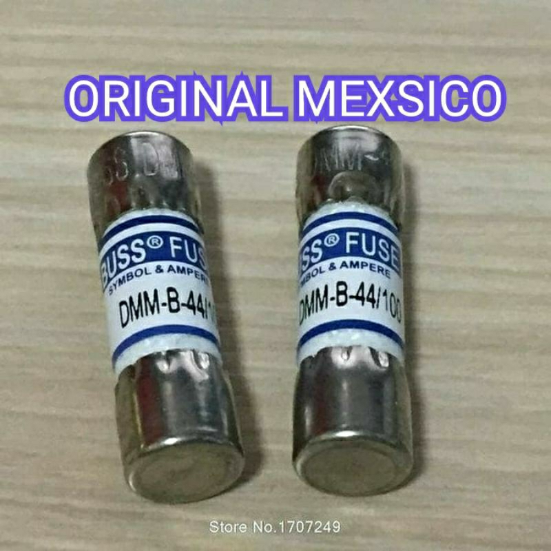 BUSSMAN DMM-44/100-R FUSE BUSS DMM-B-44/100 DMM-B-11AR DMM-11A 10x35mm 10ka 1000Vac MEXICO SIBA Germ