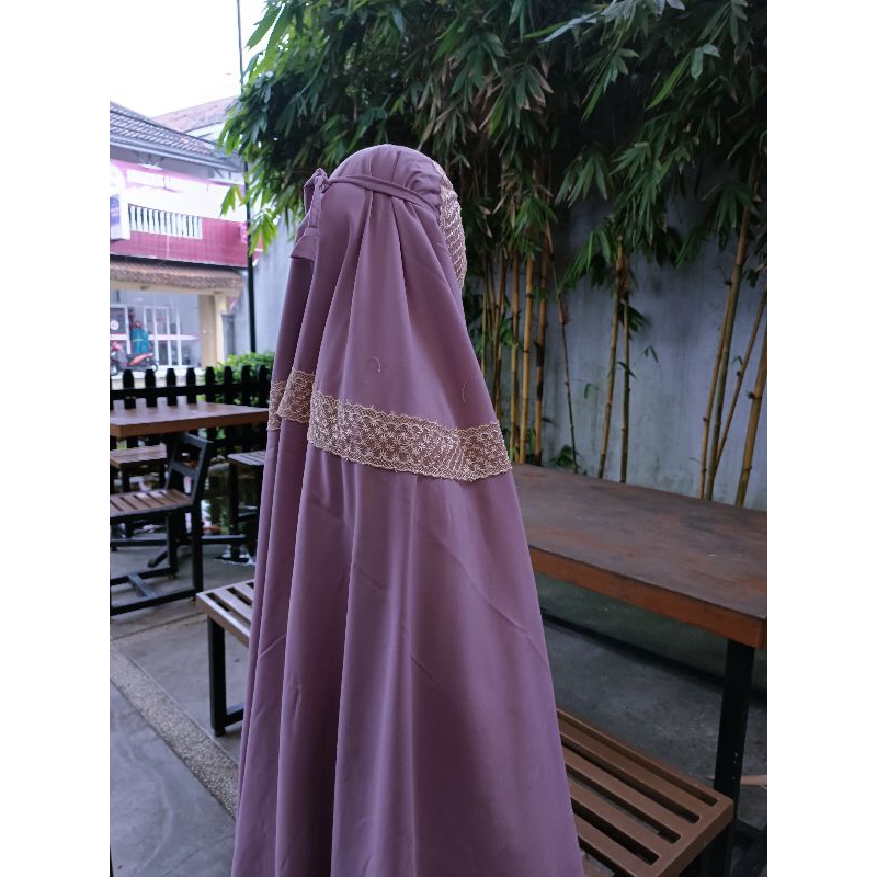 Mukena Katun Renda Nabila Bintang