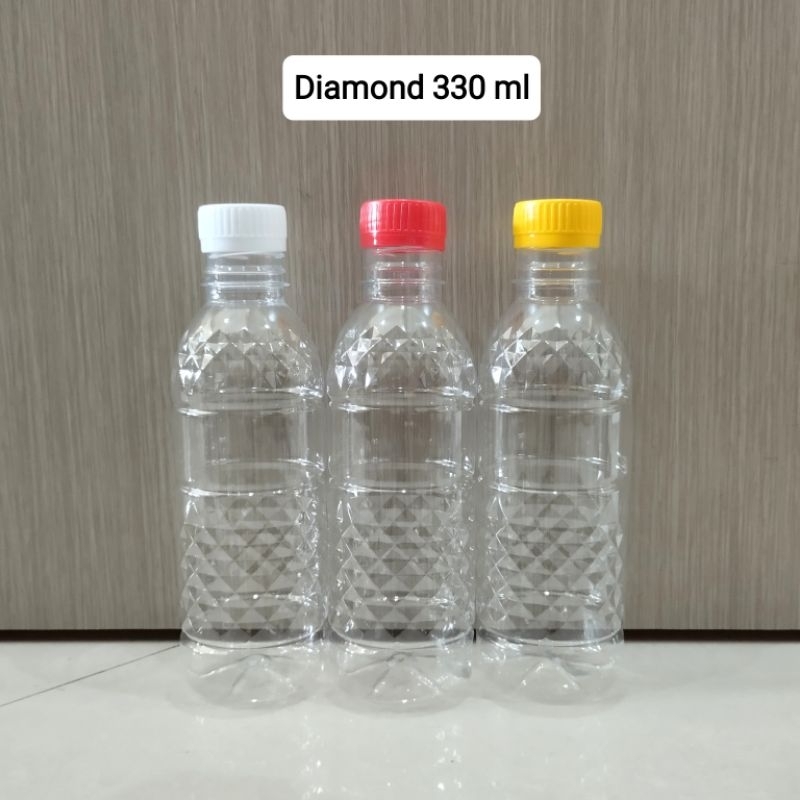 Botol Diamond 330ml/Botol Diamond/Botol minuman/Botol Jus/Botol serbaguna