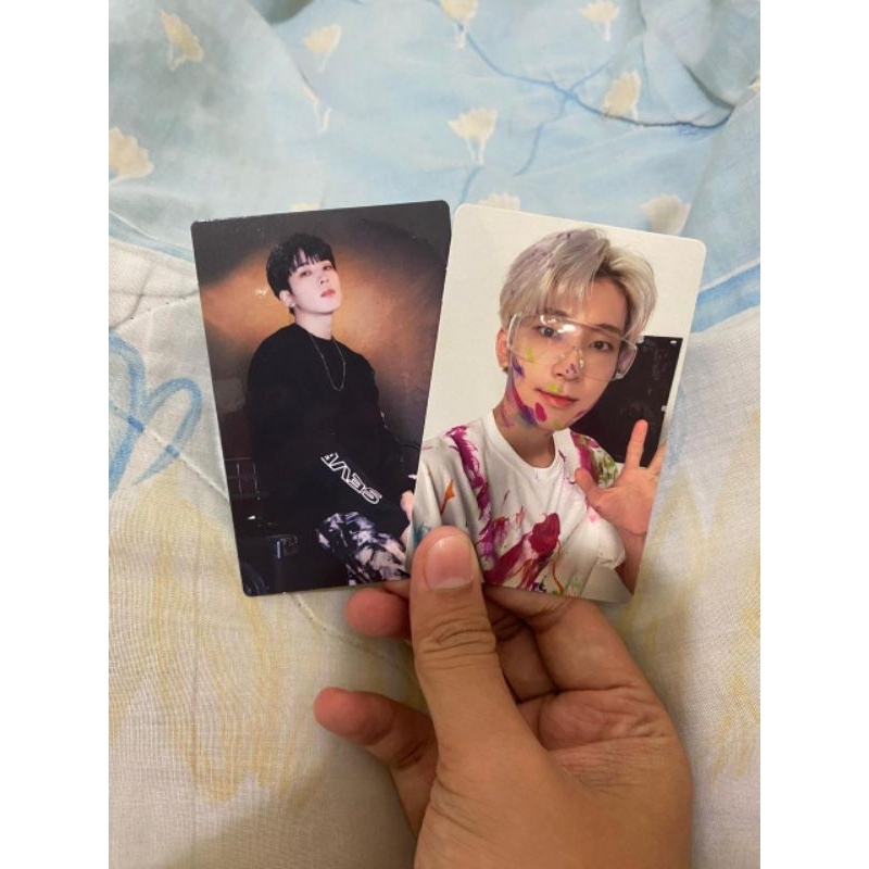 Pc photocard carat ver wonwoo face the sun seventeen