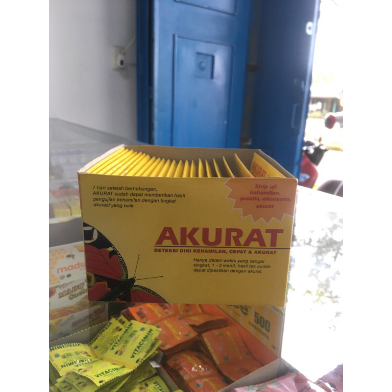 Akurat Tes Pack Strip