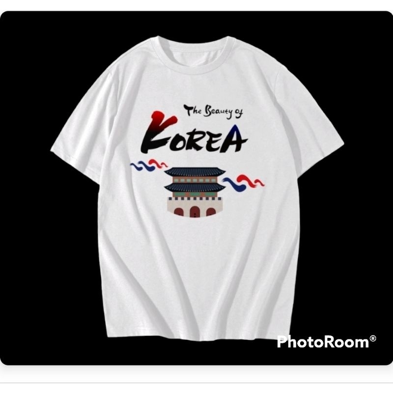 Kaos Negara korea- Kaos Souvenir Negara korea - KAOS OLEH OLEH korea - BAJU korea 01