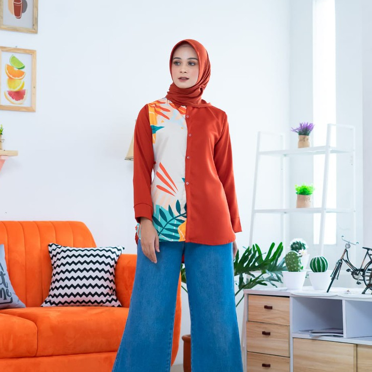 KALILA - ARINA Blouse Atasan Wanita Dewasa | Atasan Cewek Dewasa