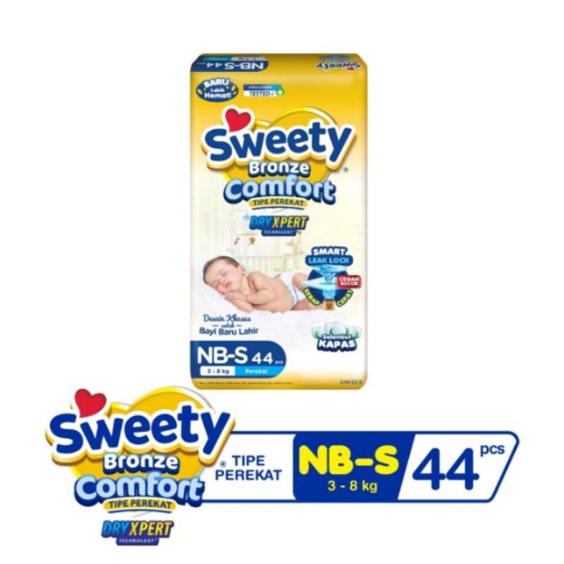 Pampers Sweety Bronze Newborn NB-S44