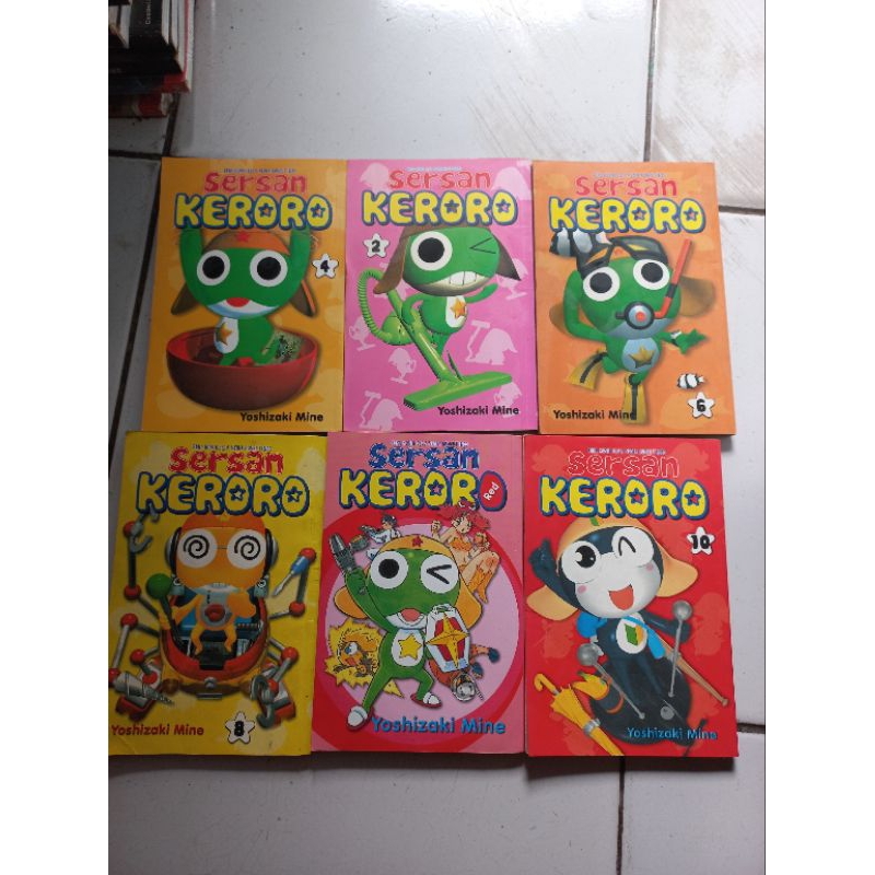 komik sersan keroro satuan