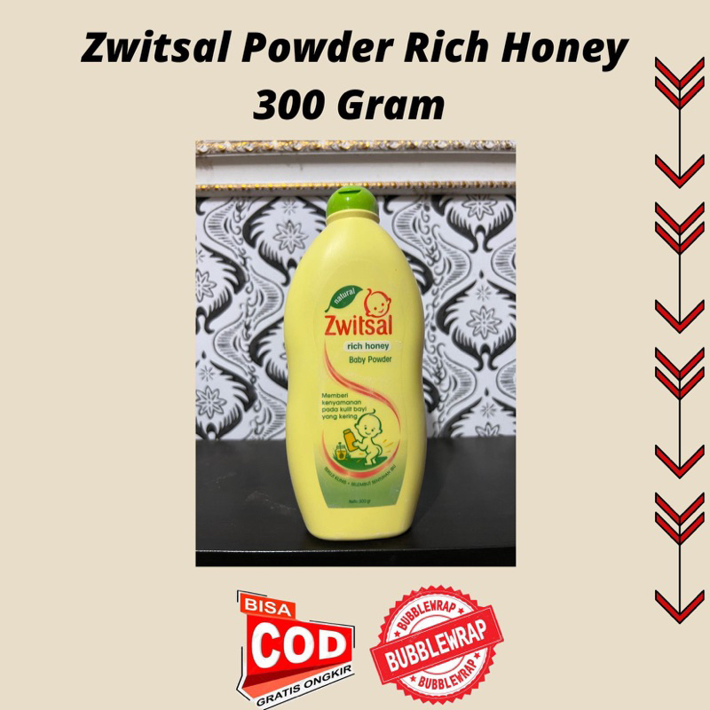 Zwitsal Powder Rich Honey 300 Gram Bedak Bayi