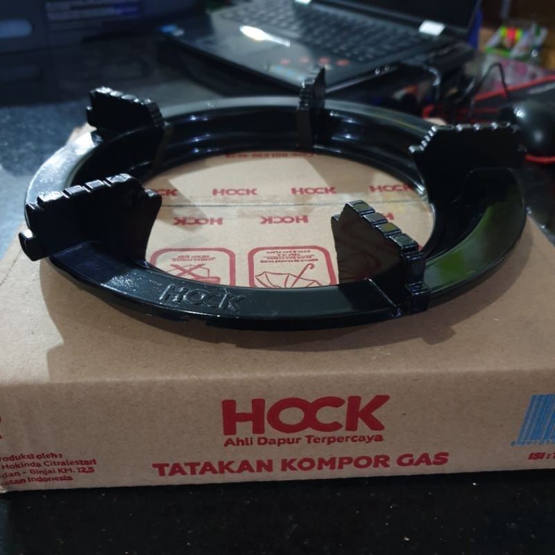 tatakan kompor hock 100 ori / tatakan kompor hock 100 asli / cagak hock asli